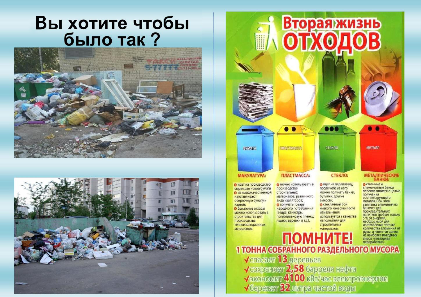 Буклет на тему экология. Брошюра по утилизации бытовых отходов. Брошюра раздельный сбор отходов.